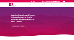 Desktop Screenshot of positivesolutions.com.au
